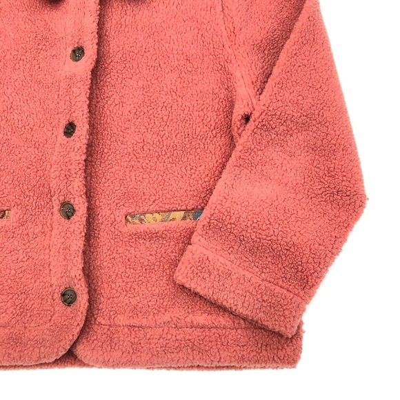 Vintage Orvis Sherpa Teddy Jacket Size Medium - Picture 3 of 8